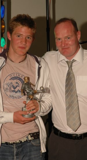 Youth team manager's player of the year