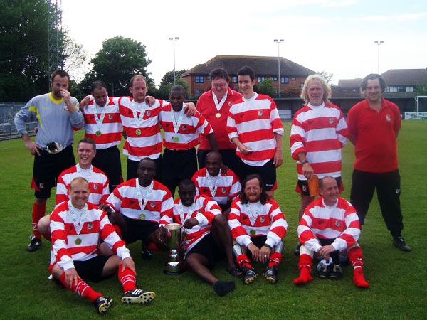 Kingstonian Vets team at Bognor
