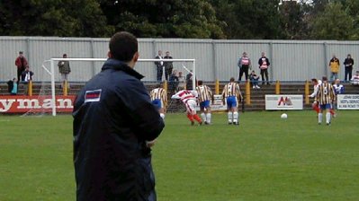 Danny Bolt scored his third spot-kick of the campaign