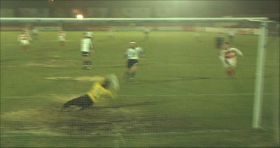 Karamoko saves from Greg Ball
