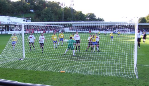 This might have been Corbett's goal-getting header
