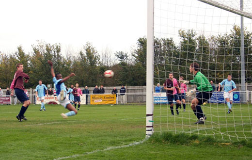 Carl Wilson-Denis strikes the fourth goal