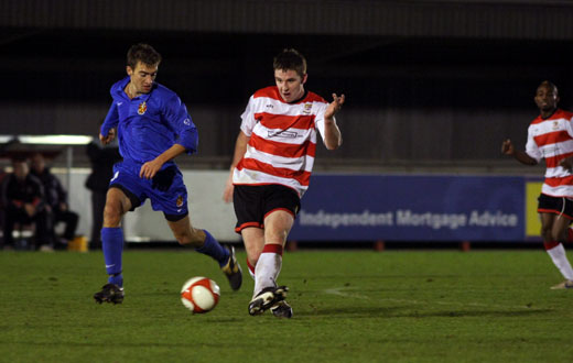 Craig Mullen in action