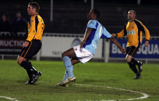 Carl Wilson-Denis scores the fourth goal