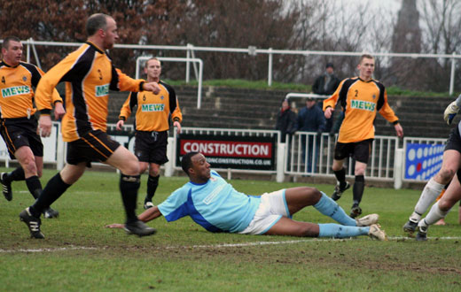 Carl-Wilson Denis scores the second goal