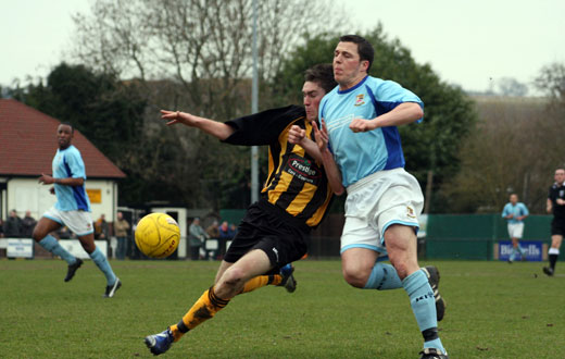 Bobby Traynor in action