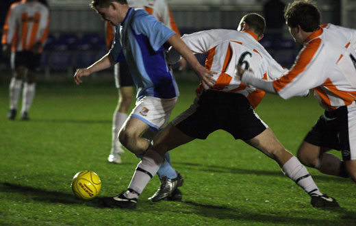 Craig Mullent in action