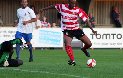 Carl Wilson-Denis scores the second goal