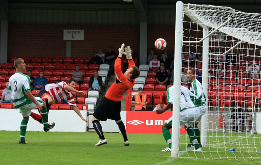 Bobby Traynor scores