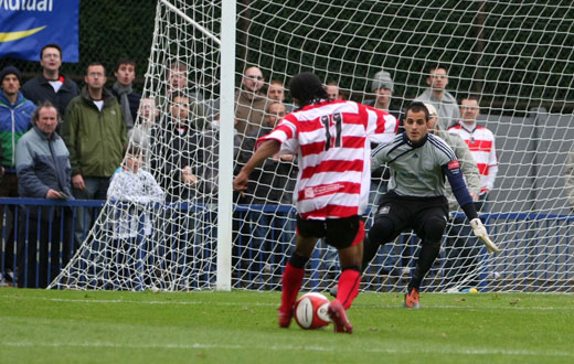 Dean Lodge sets up the goal