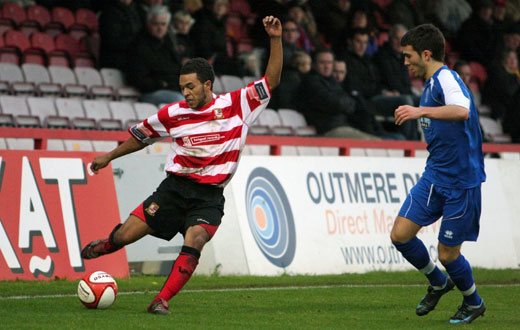 Lewis Cook in action