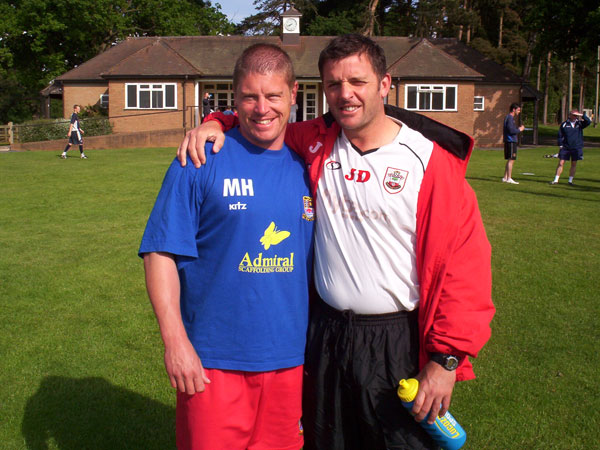 Southampton stalwart and now coach Jason Dodd