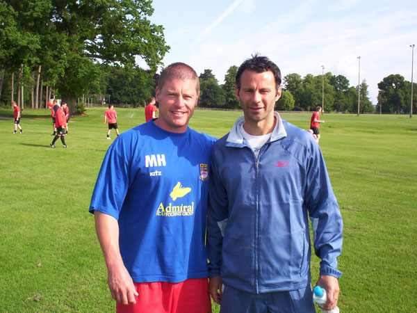 New Manchester United record appearance holder Ryan Giggs
