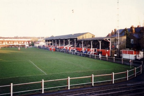 Taken from the terracing at the Richmond Road end on 02/01/1988 at the game versus Tooting & Mitcham Utd