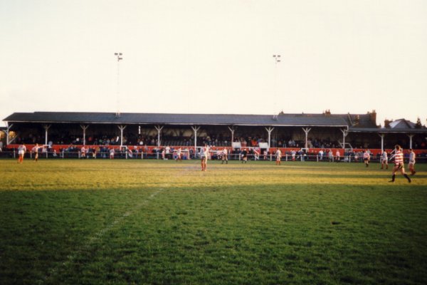 Full view of the main stand