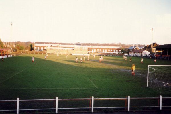 View from the Richmond Road End, facing the clubhouse