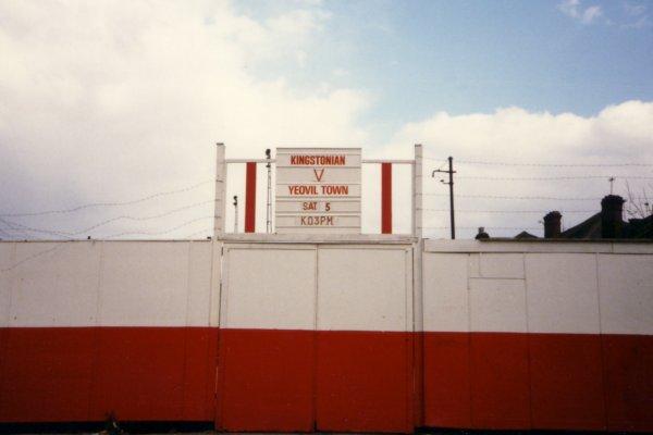 Taken on 05/04/1986, against Yeovil Town in the Isthmian Premier Division