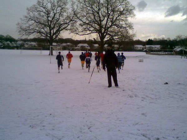 Training in the snow